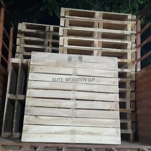 Hard wood pallet 2 way2